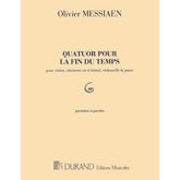 Messiaen, Olivier - Quartet for the End of Time - Violin, Clarinet, Cello, and Piano - Editions Durand