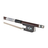 Fleur-de-lis Pernambuco Cello Bow Silver