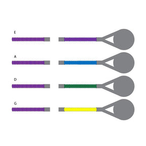 Thomastik-Infeld Dominant Violin String Set - Aluminum-Wound E - 1/2 Size - Medium Gauge - Ball End