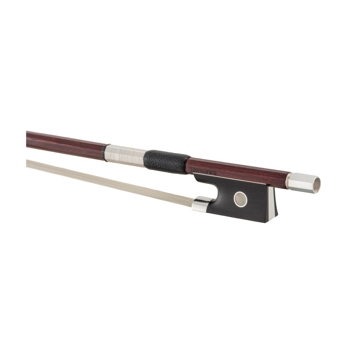 Daniela Finkel Pernambuco Violin Bow, Schwanden, Ebony/Silver