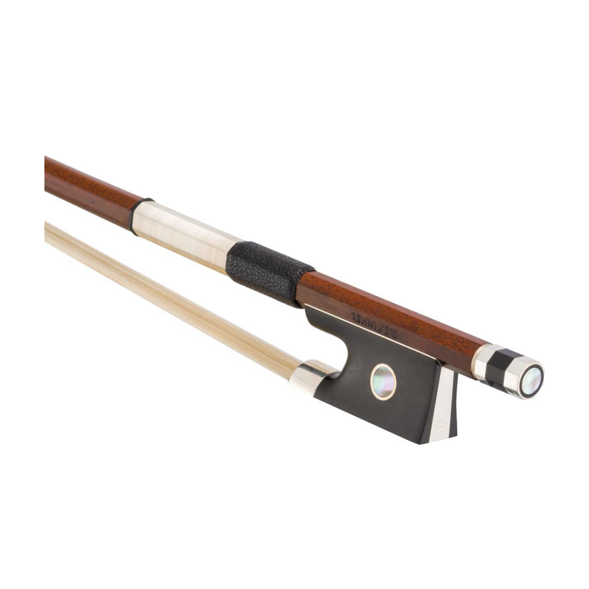 Daniela Finkel Pernambuco Viola Bow, Schwanden, Ebony/Silver