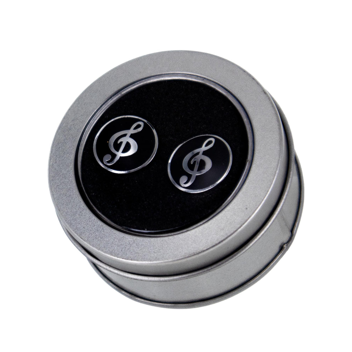 Musician's Cuff Links - Treble Clef