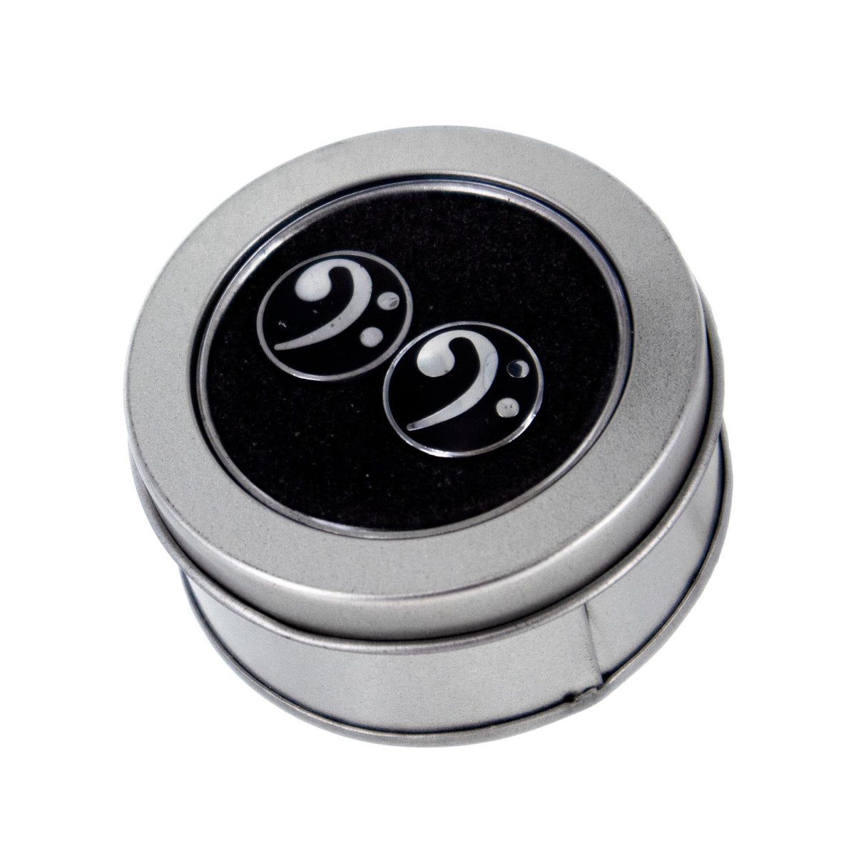 Musician's Cuff Links - Bass Clef