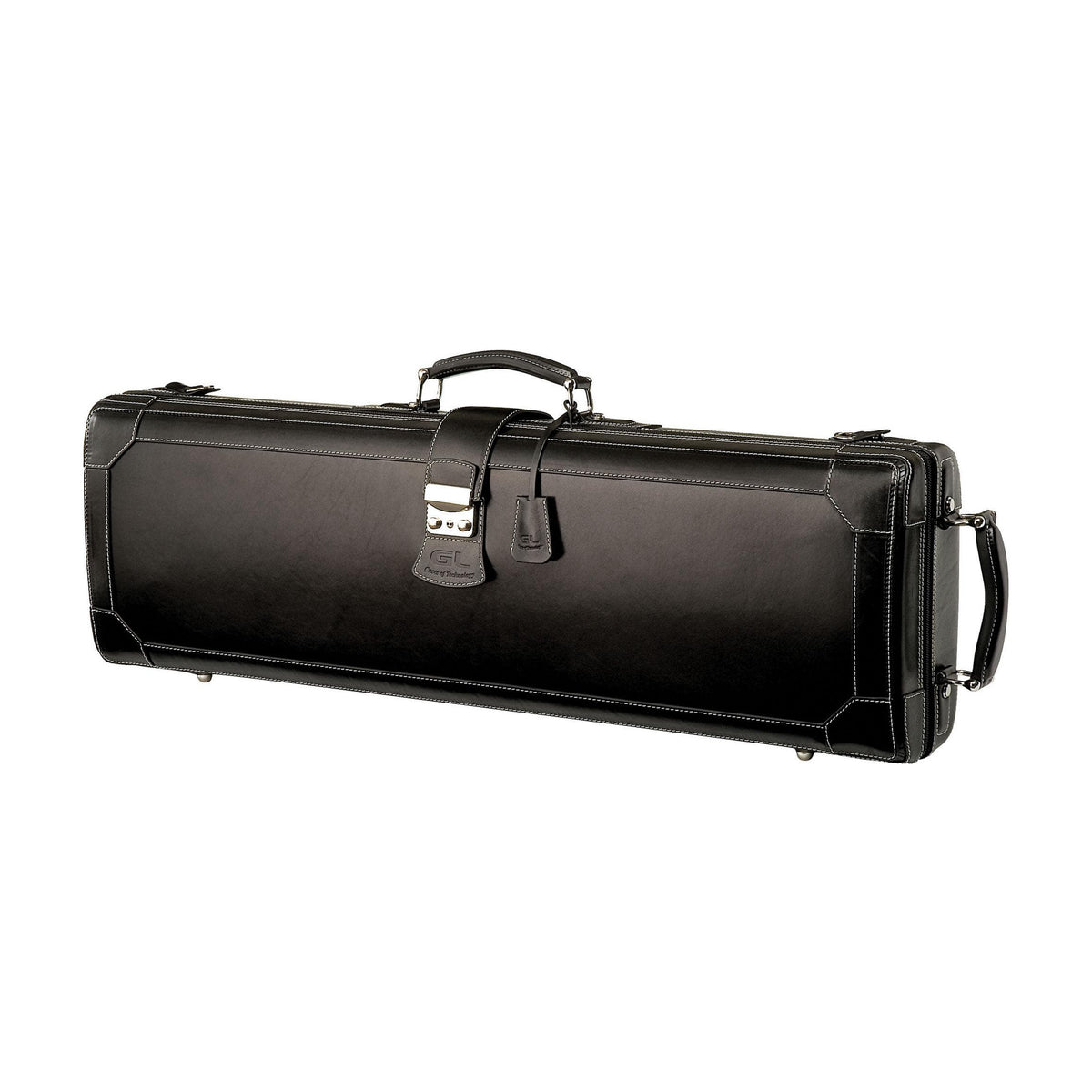 GL Pentagon Violin Case Black Leather