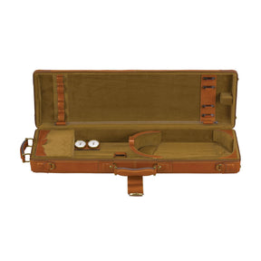 GL Quarter Circle Violin Case Brown Leather