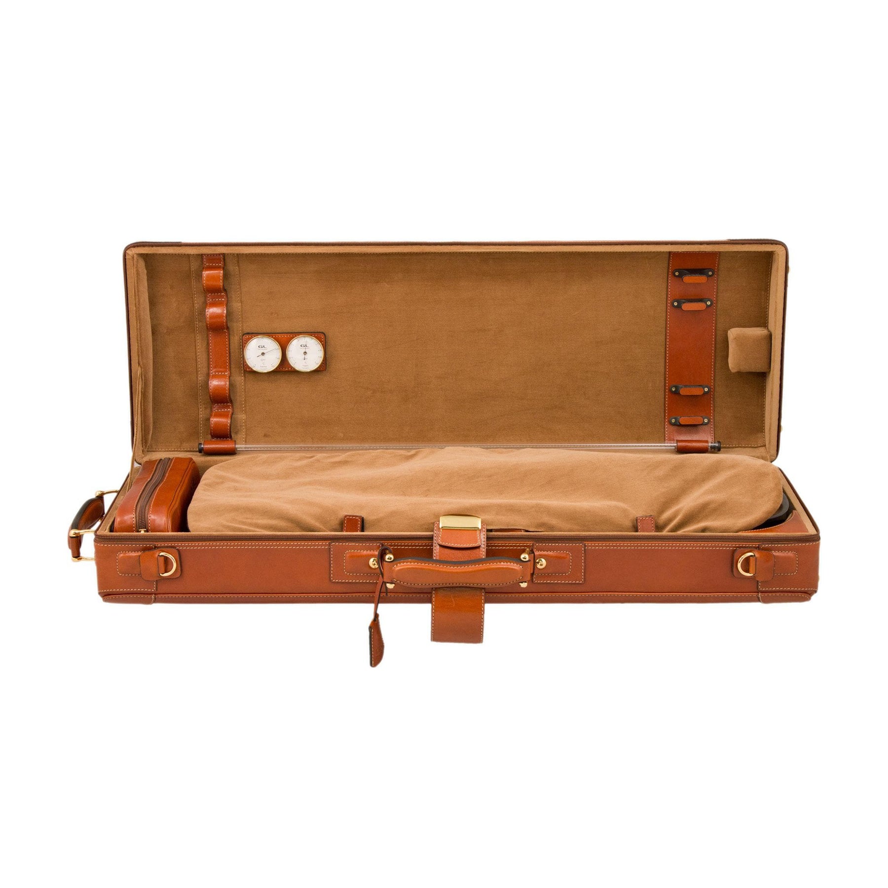 GL Quarter Circle Viola Case Brown Leather