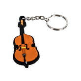 Cello Shaped Keychain