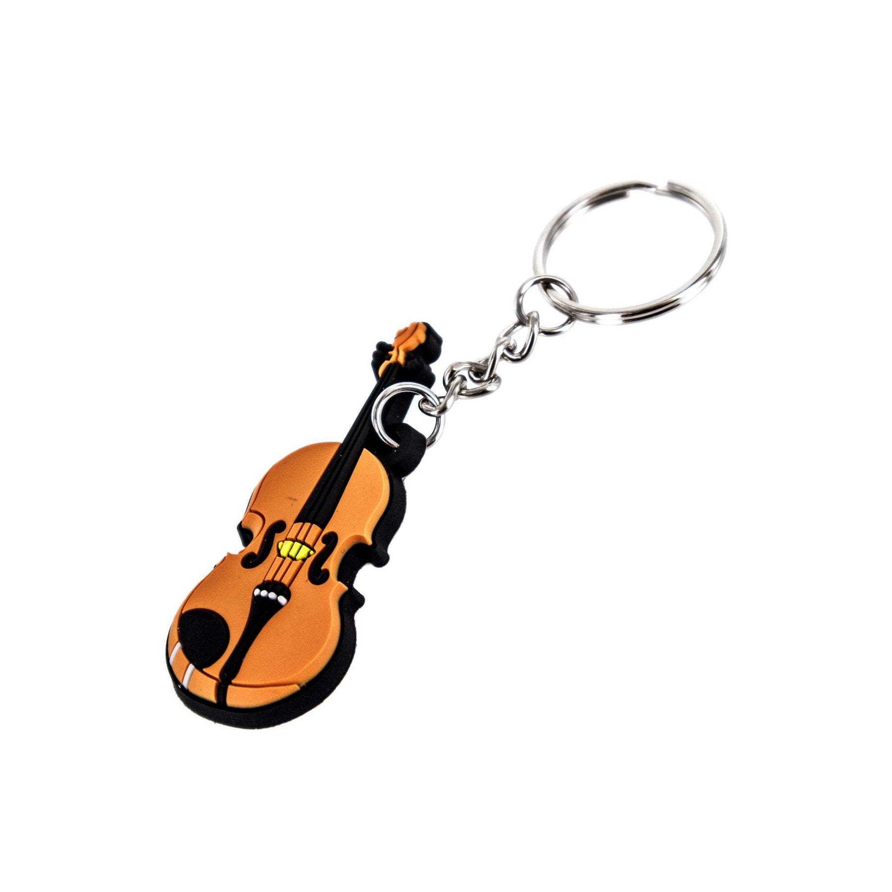Violin-Viola Shaped Keychain