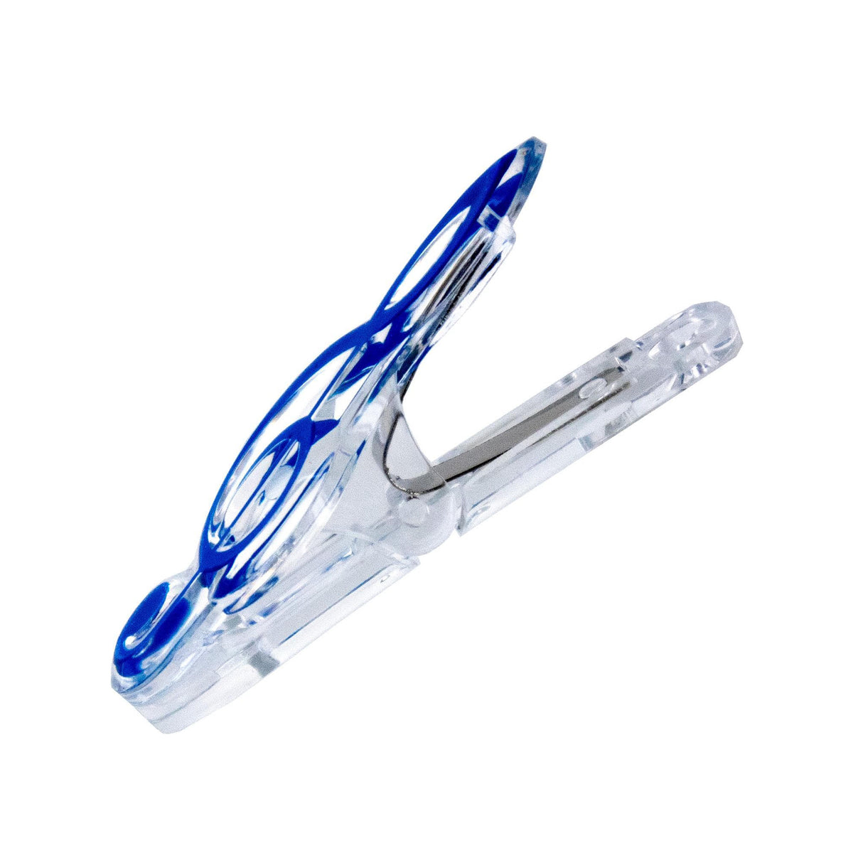 Treble Clef Music Clip - Blue
