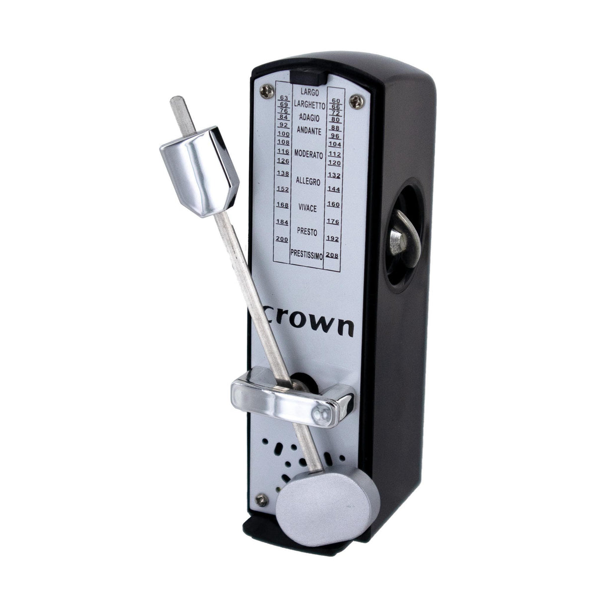 Crown Mini Metronome Black