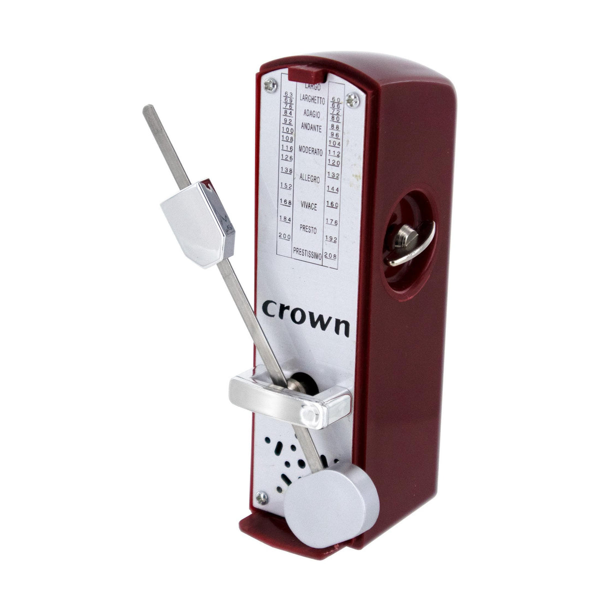 Crown Mini Metronome Red