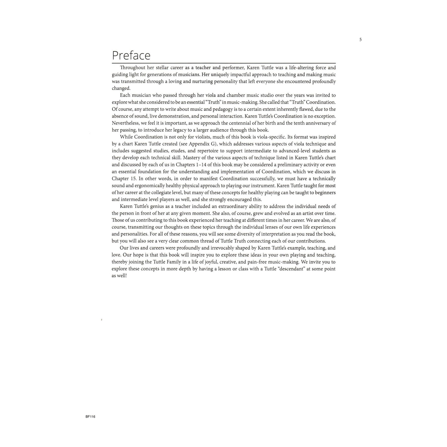 The Karen Tuttle Legacy: A Resource and Guide for Viola Students, Teachers, and Performers