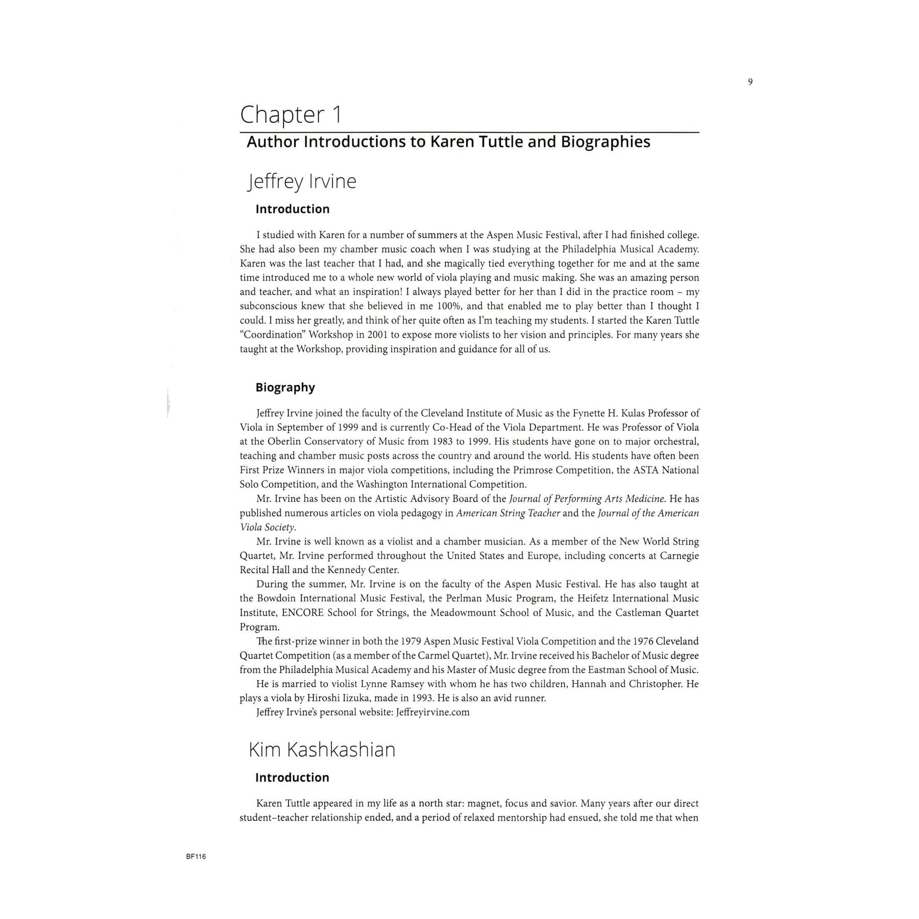 The Karen Tuttle Legacy: A Resource and Guide for Viola Students, Teachers, and Performers