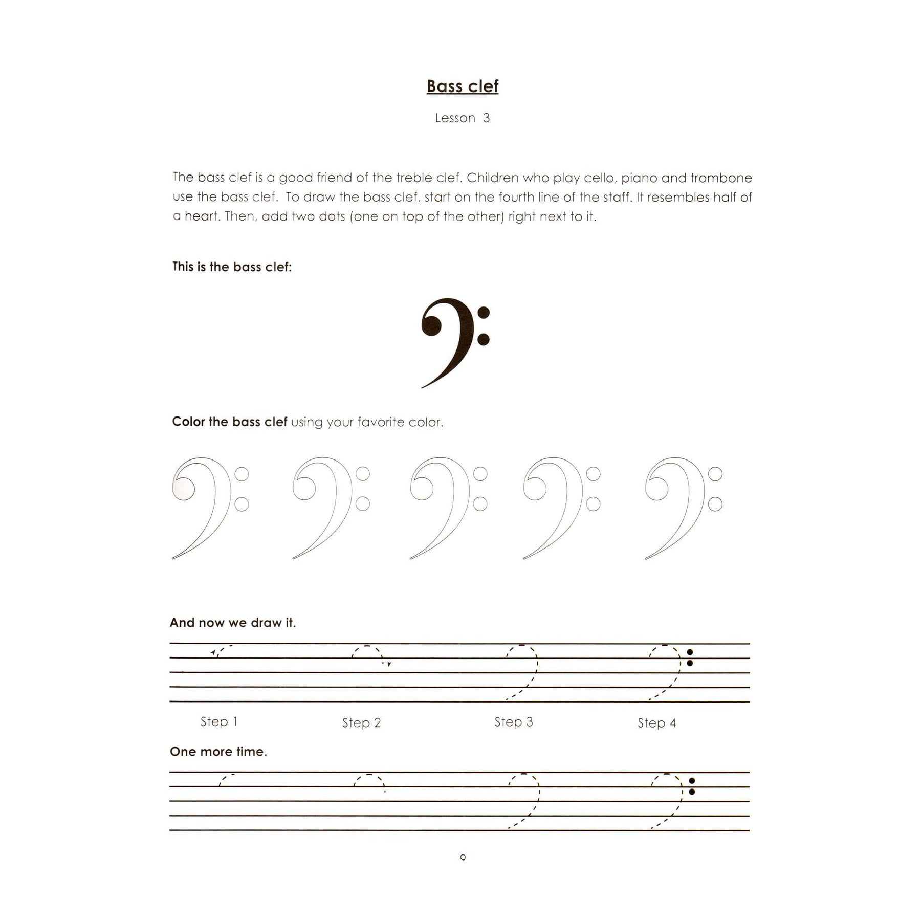 My First Music Theory Book, Volume 1 by Lynnette Cartagena