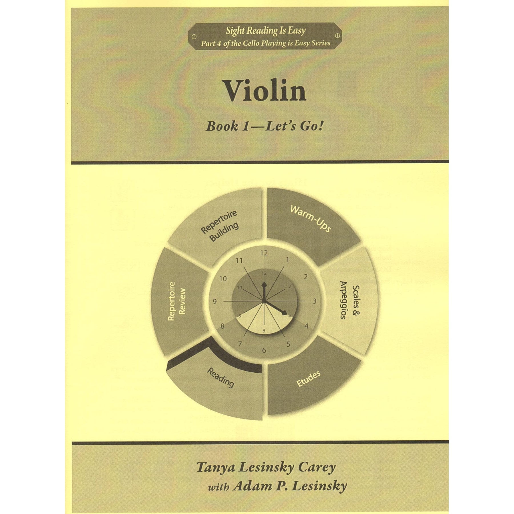 Sight Reading is Easy - for Violin - by Tanya Lesinsky Carey and Adam P. Lesinsky