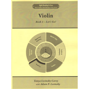 Sight Reading is Easy - for Violin - by Tanya Lesinsky Carey and Adam P. Lesinsky