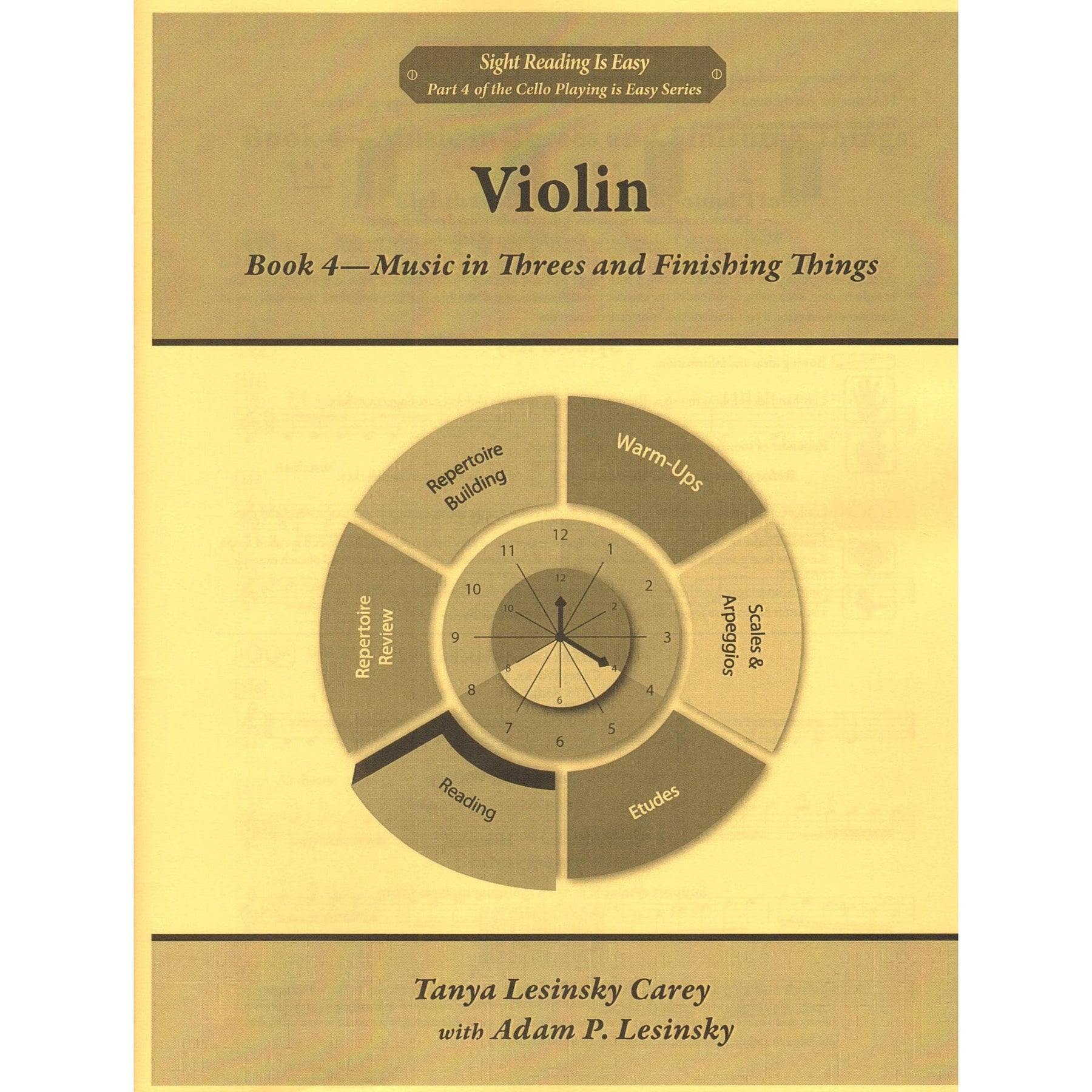 Sight Reading is Easy - for Violin - by Tanya Lesinsky Carey and Adam P. Lesinsky