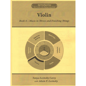 Sight Reading is Easy - for Violin - by Tanya Lesinsky Carey and Adam P. Lesinsky