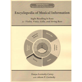 Sight Reading is Easy - for Cello - by Tanya Lesinsky Carey and Adam P. Lesinsky