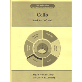 Sight Reading is Easy - for Cello - by Tanya Lesinsky Carey and Adam P. Lesinsky