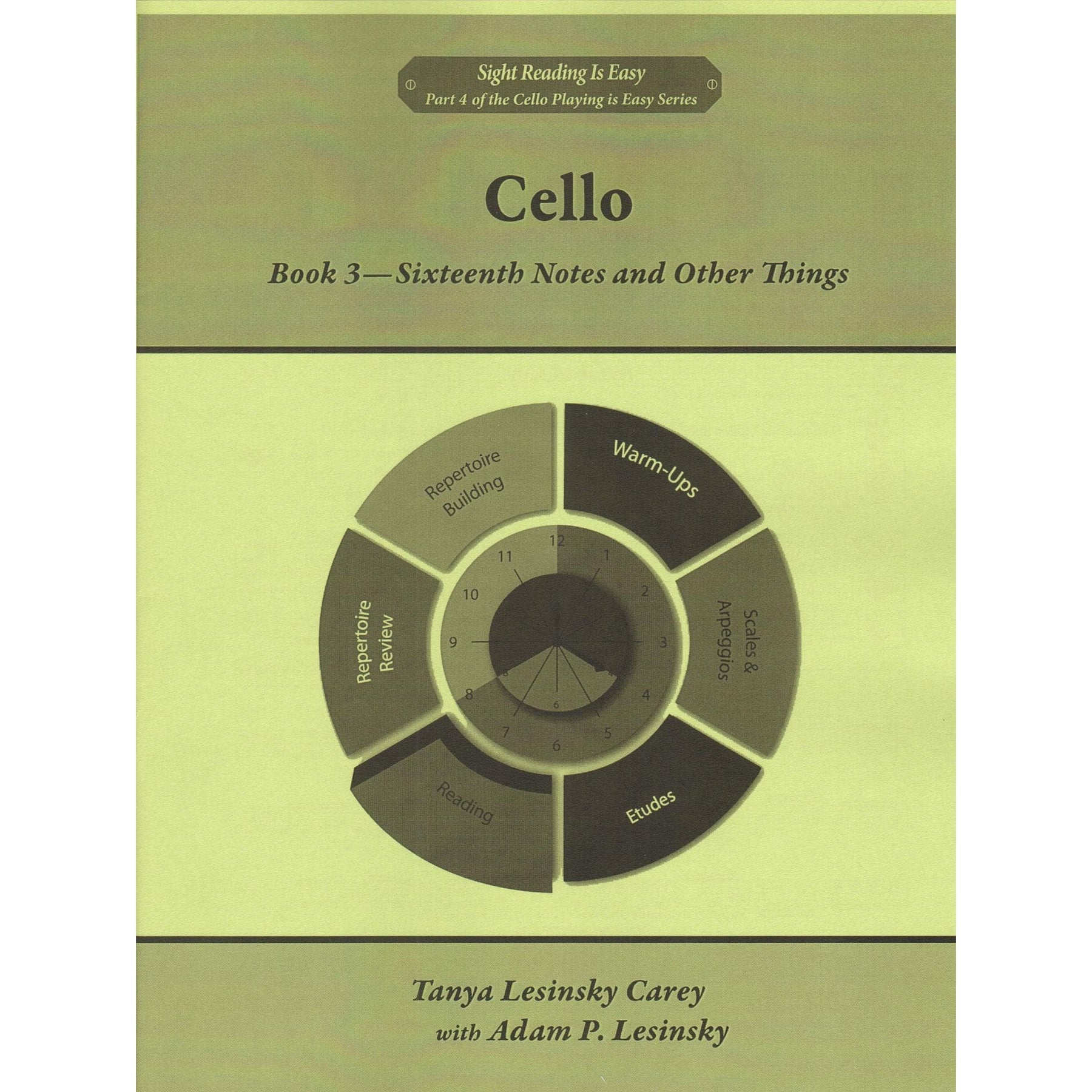 Sight Reading is Easy - for Cello - by Tanya Lesinsky Carey and Adam P. Lesinsky