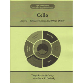 Sight Reading is Easy - for Cello - by Tanya Lesinsky Carey and Adam P. Lesinsky