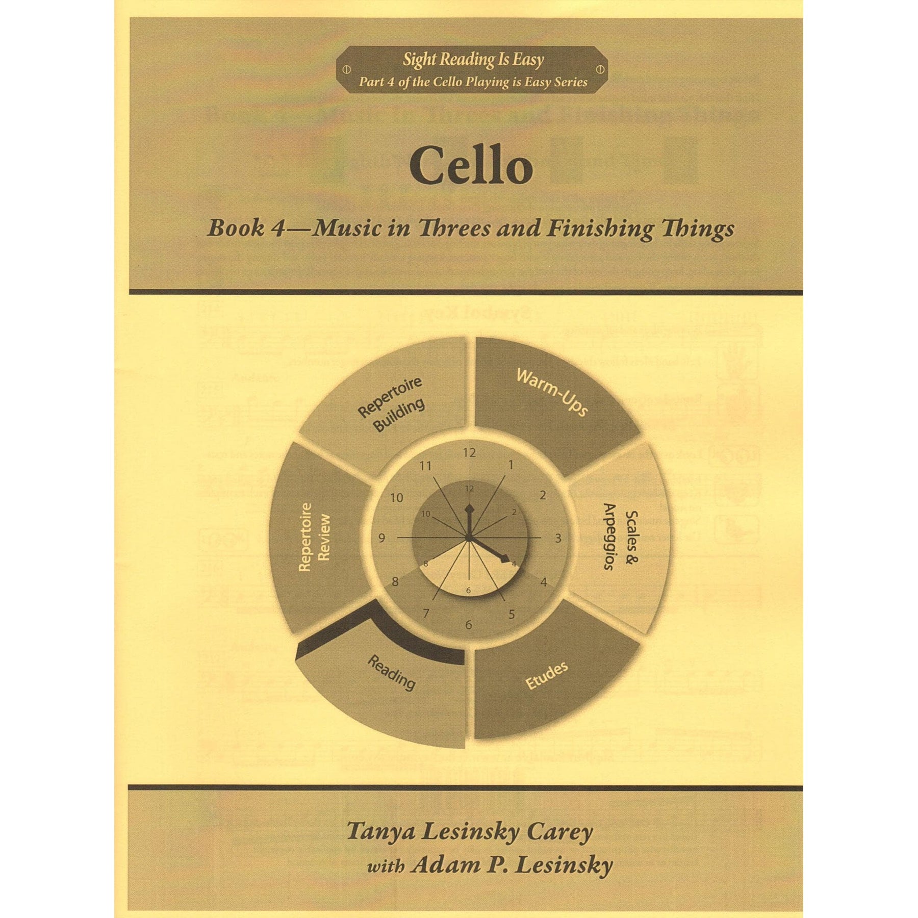 Sight Reading is Easy - for Cello - by Tanya Lesinsky Carey and Adam P. Lesinsky