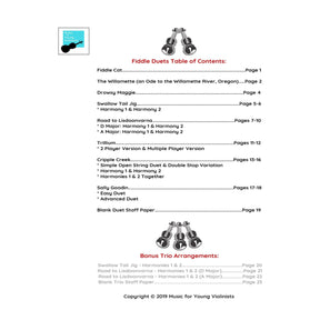 Figi, Heather - Music for Young Violinists: Fiddle Duets - for 2 Violins - Digital Download