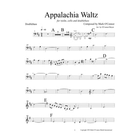 O'Connor, Mark - Appalachia Waltz for Violin, Cello, and Bass - Bass - Digital Download