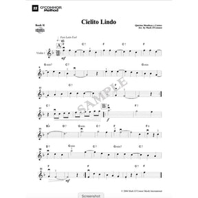 O'Connor Violin Method Book II - Digital Download