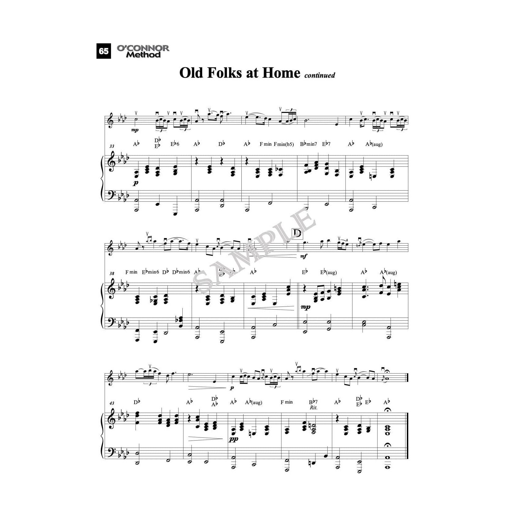O'Connor Violin Method III - Piano Accompaniment - Digital Download