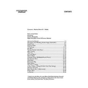 O'Connor Violin Method Book IV - Digital Download