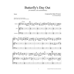 O'Connor, Mark - Butterfly's Day Out for Mandolin, Cello, and Bass - Score - Digital Download