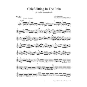 O'Connor, Mark - Chief Sitting In The Rain for Violin, Viola, and Cello - Violin - Digital Download