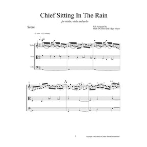 O'Connor, Mark - Chief Sitting In The Rain for Violin, Viola, and Cello - Score - Digital Download