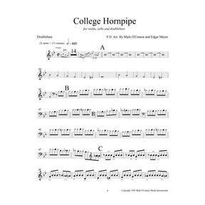 O'Connor, Mark - College Hornpipe for Violin, Cello, and Bass - Bass - Digital Download