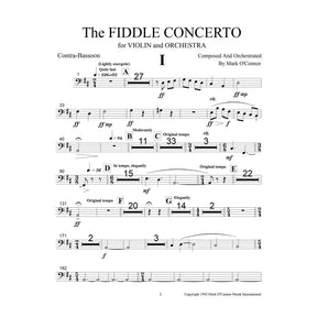 O'Connor, Mark - The FIDDLE CONCERTO for Violin and Orchestra - Wind Parts - Digital Download
