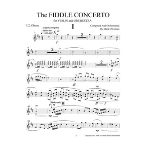 O'Connor, Mark - The FIDDLE CONCERTO for Violin and Orchestra - Wind Parts - Digital Download