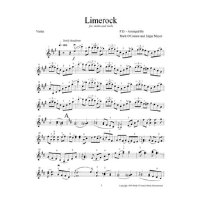 O'Connor, Mark - Limerock for Violin and Viola - Violin - Digital Download