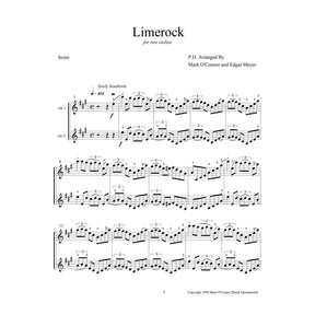O'Connor, Mark - Limerock for 2 Violins - Score - Digital Download