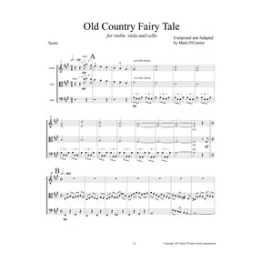 O'Connor, Mark - Old Country Fairy Tale for Violin, Viola, and Cello - Score - Digital Download