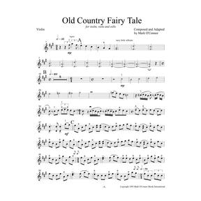 O'Connor, Mark - Old Country Fairy Tale for Violin, Viola, and Cello - Violin - Digital Download
