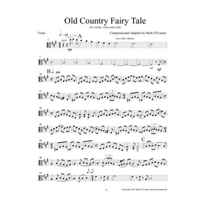O'Connor, Mark - Old Country Fairy Tale for Violin, Viola, and Cello - Viola - Digital Download