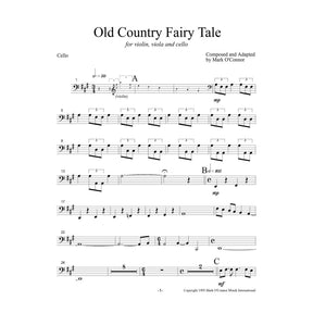 O'Connor, Mark - Old Country Fairy Tale for Violin, Viola, and Cello - Cello - Digital Download