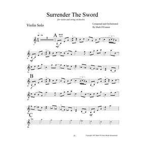 O'Connor, Mark - Surrender The Sword for Violin and String Orchestra - Violin Solo - Digital Download