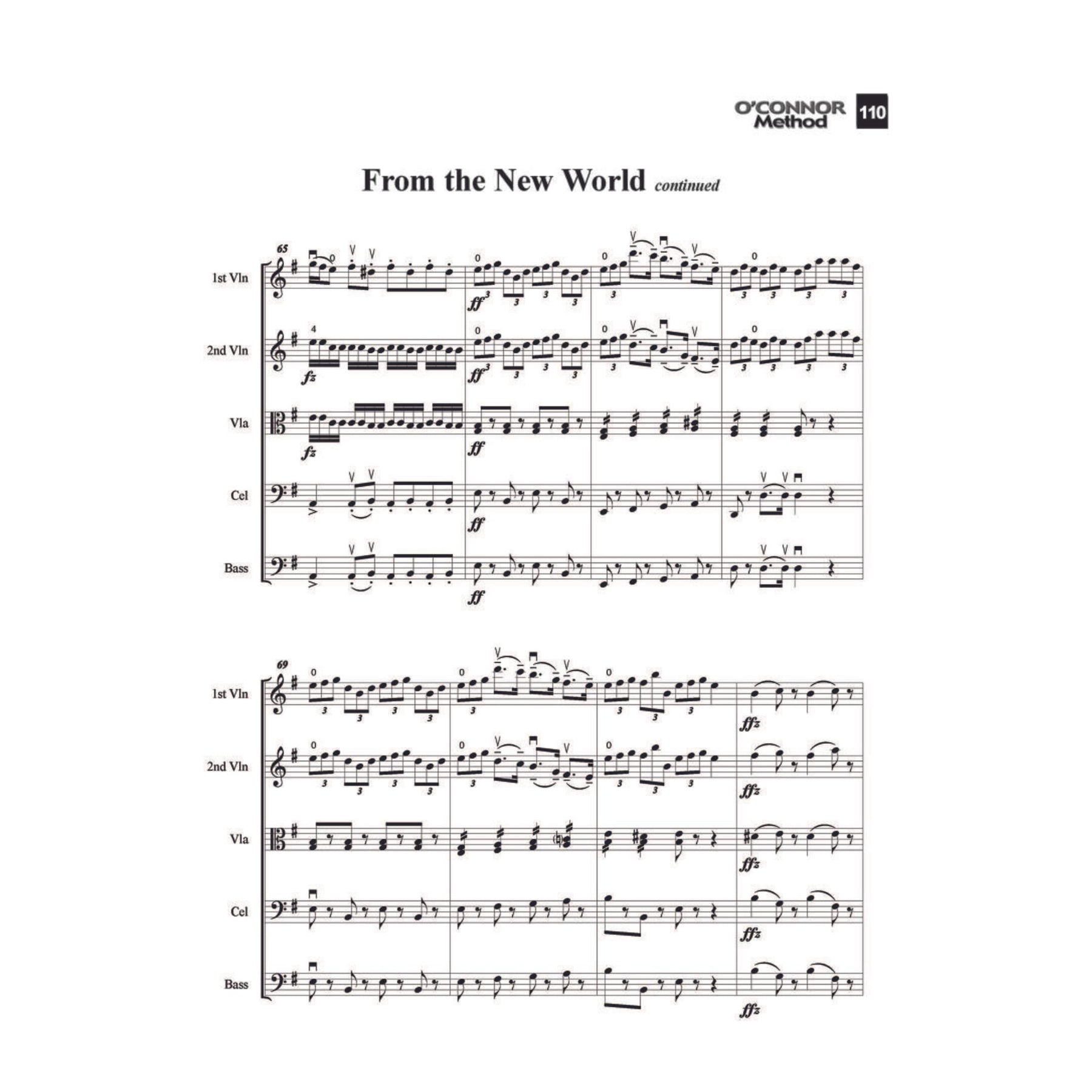 O'Connor Method for Orchestra - Book II - Score - Digital Download