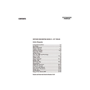 O'Connor Method for Orchestra - Book II - Violin 1 Part - Digital Download
