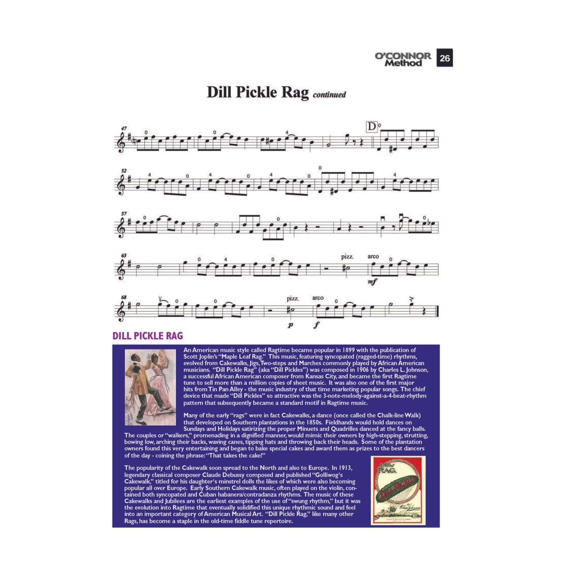 O'Connor Method for Orchestra - Book II - Violin 1 Part - Digital Download