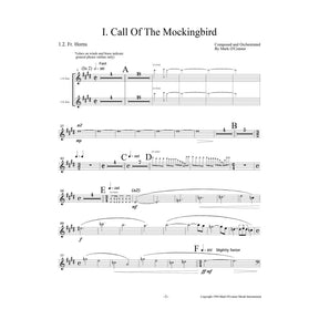 O'Connor, Mark - Three Pieces for Violin and Orchestra - Brass - Digital Download