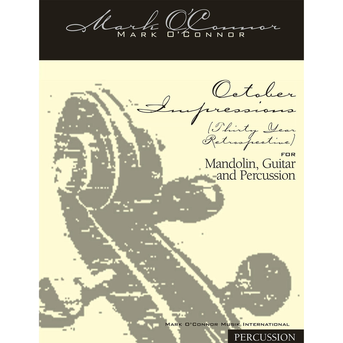 O'Connor, Mark - October Impressions for Mandolin, Guitar, and Percussion - Percussion - Digital Download
